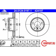 Передний тормозной диск