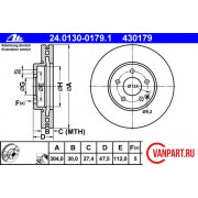 Передний тормозной диск