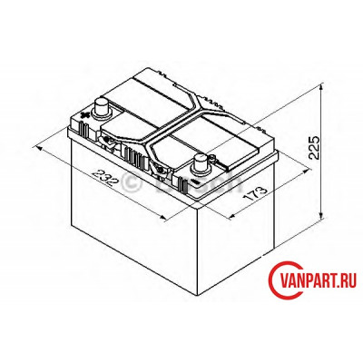 Аккумулятор BOSCH S4 SILVER 12V 60AH