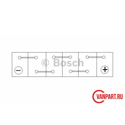 Аккумулятор BOSCH S4 SILVER 12V 95AH