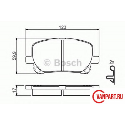 Тормозные колодки