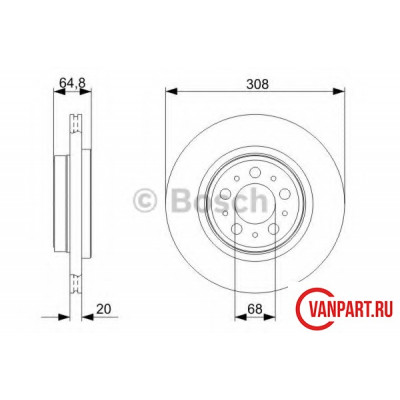 Задний тормозной диск Задний тормозной диск