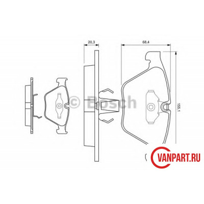 Тормозные колодки Тормозные колодки