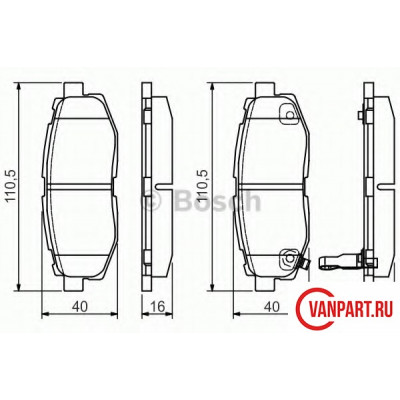 Тормозные колодки Тормозные колодки