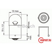 Лампа 10W 12V