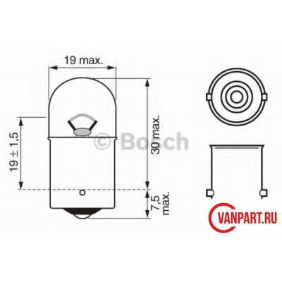 Лампа 10W 12V