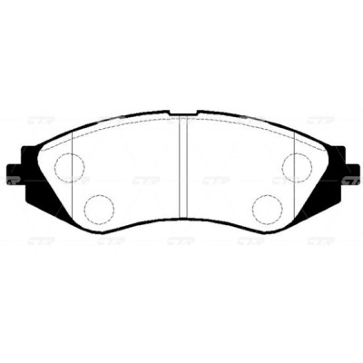 Передние тормозные колодки для DAEWOO LEGANZA <99