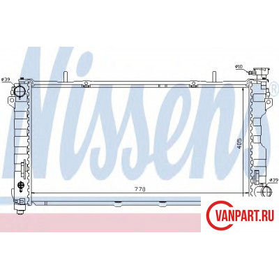 Радиатор системы охлаждения Радиатор системы охлаждения
