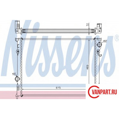Радиатор системы охлаждения