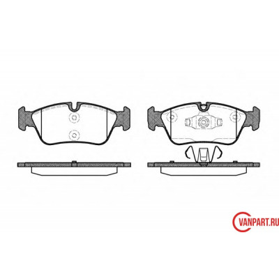 Передние тормозные колодки