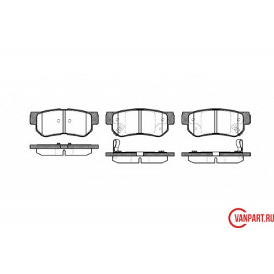 Задние тормозные колодки