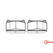 Передние тормозные колодки