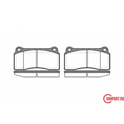 Передние тормозные колодки