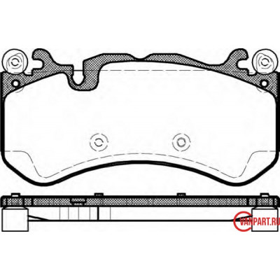 Передние тормозные колодки