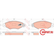 Передние тормозные колодки