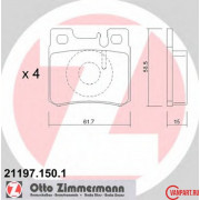 Задние тормозные колодки