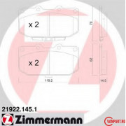 Передние тормозные колодки